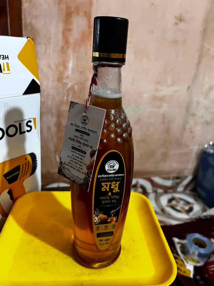 500Gm  পাহাড়ের বিভিন্ন ফুলের মধু